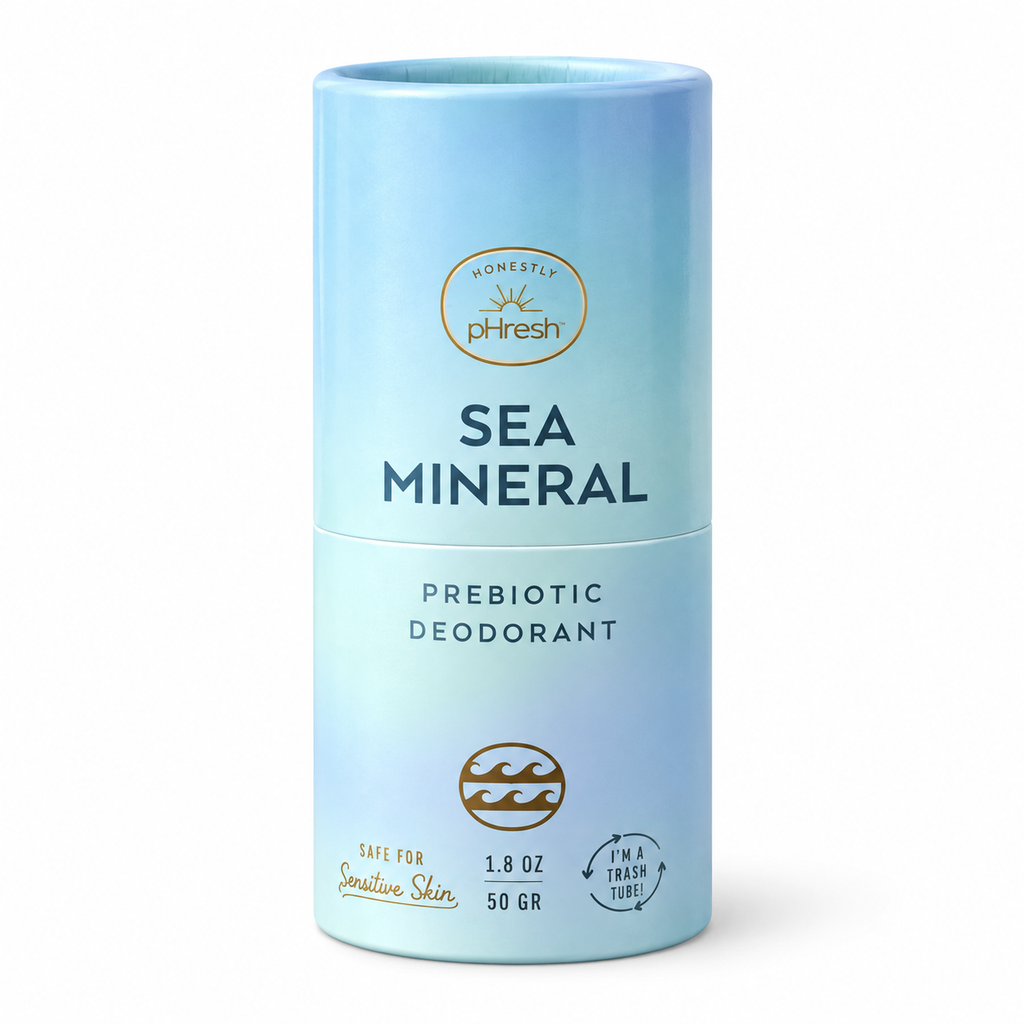 Honestly pHresh Sea Mineral Prebiotic Deodorant – 1.8 oz, Aluminum & Baking Soda Free