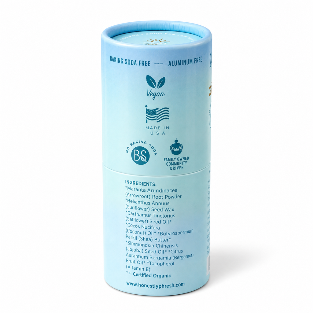 Honestly pHresh Sea Mineral Prebiotic Deodorant – 1.8 oz, Aluminum & Baking Soda Free