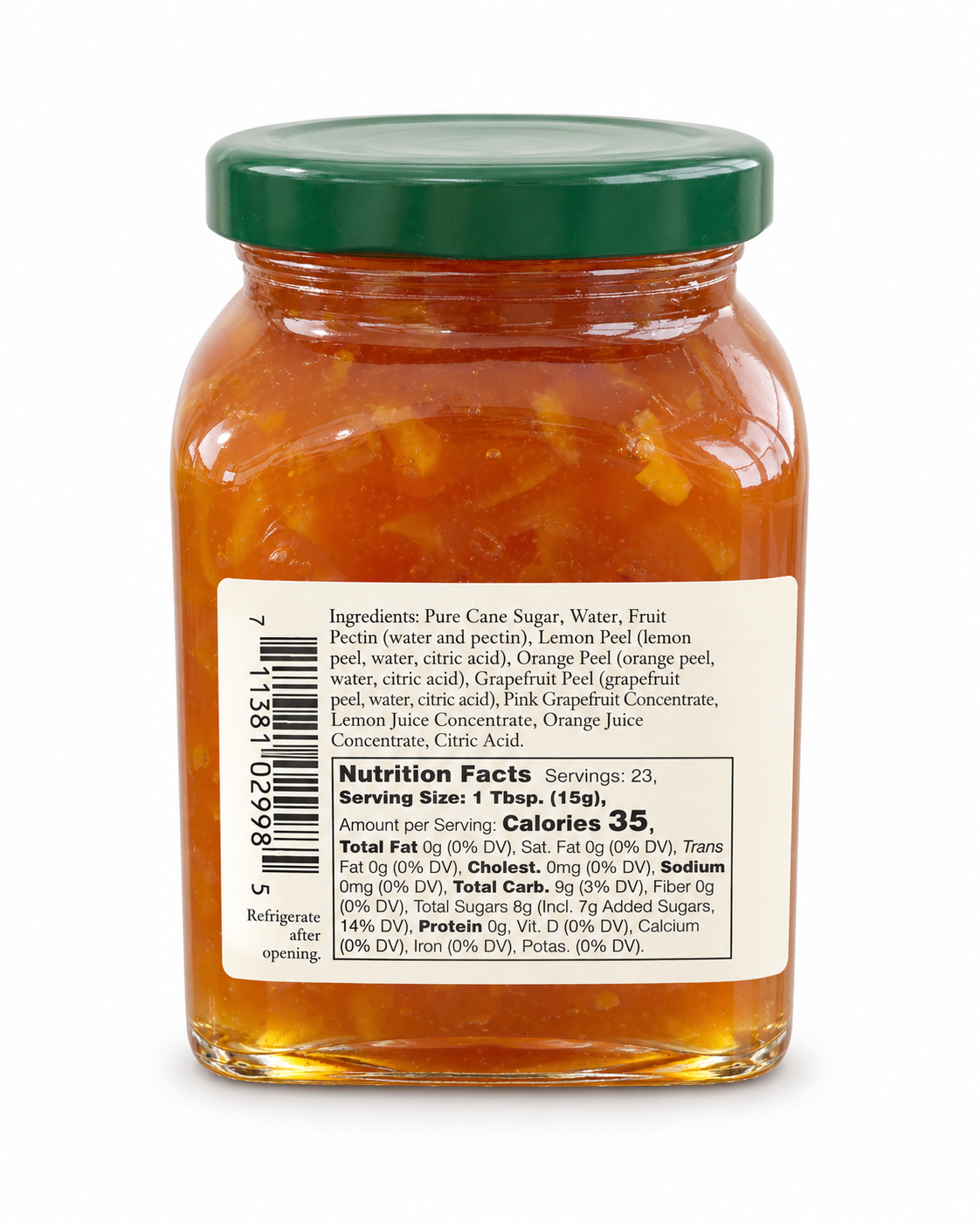 Stonewall Kitchen Three Citrus Marmalade 12 oz