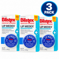 Blistex Lip Medex Medicated Lip Balm 3 Pack – 0.25 oz Each