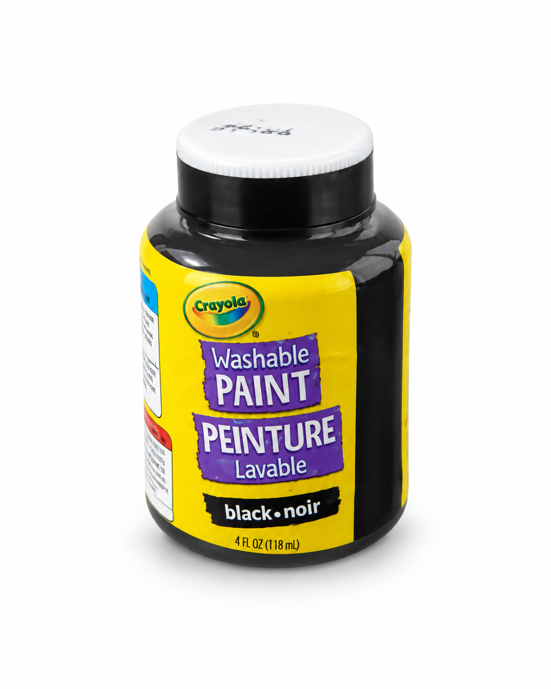 Crayola Washable Paint Black 2 fl oz Pack of 2 Kids Craft School Paint