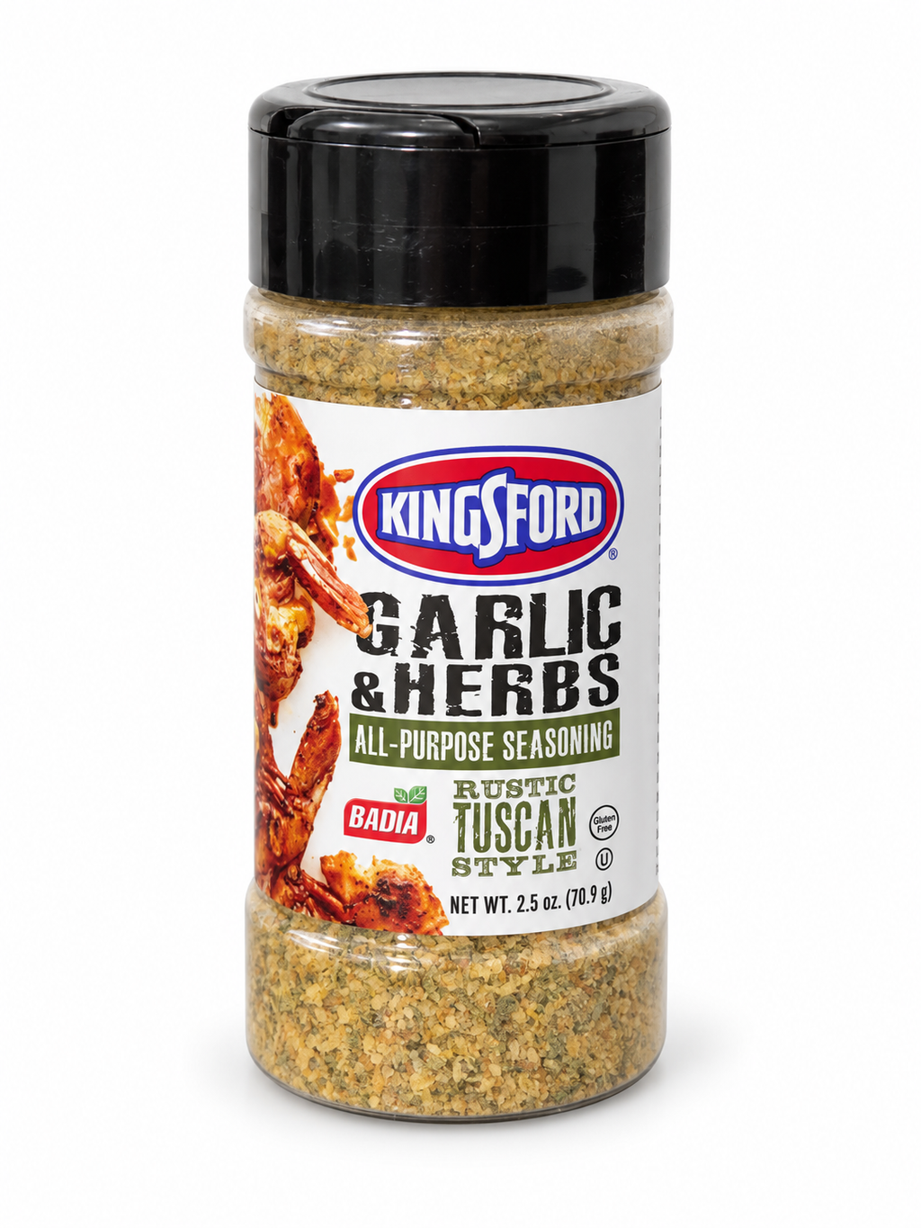 Kingsford Garlic & Herbs All-Purpose Seasoning 2.5 oz Pack of 2 Badia