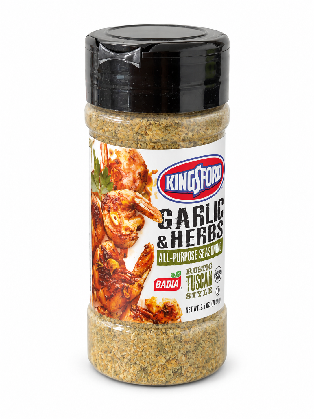 Kingsford Garlic & Herbs All-Purpose Seasoning 2.5 oz Pack of 2 Badia