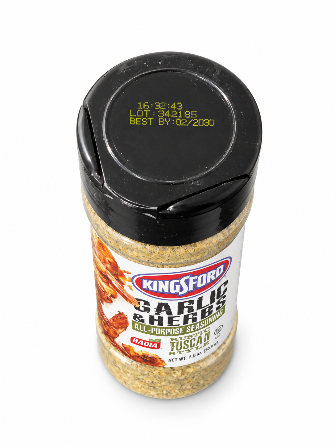Kingsford Garlic & Herbs All-Purpose Seasoning 2.5 oz Pack of 2 Badia