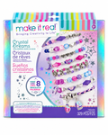 Make It Real Crystal Dreams Bracelet Kit – 329 Pieces, Make 8 Bracelets