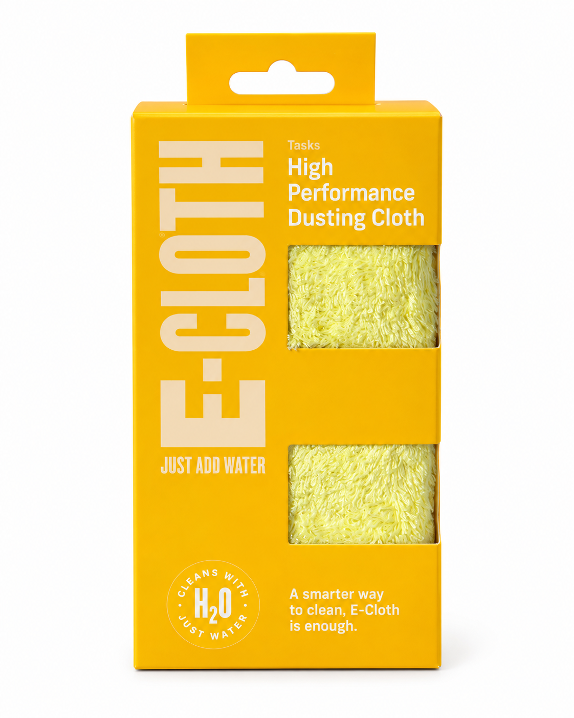 E-Cloth High Performance Dusting Cloth Reusable Microfiber Cleaning Cloth Yellow
