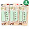 b.pure 4-Piece Pedicure Set – 3 Pack, Eco-Friendly Nail & Foot Care Kit