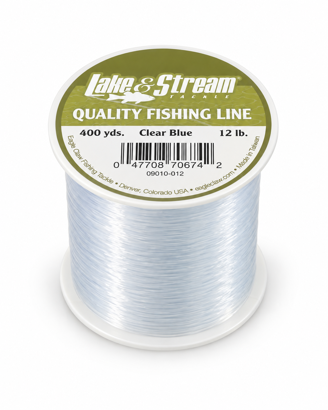 Eagle Claw Lake & Stream Fishing Line Clear Blue 12 lb Test – 400 Yards