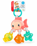 Infantino Jingle Sea Charms Fish Rattle Baby Toy 0m+ Multicolor