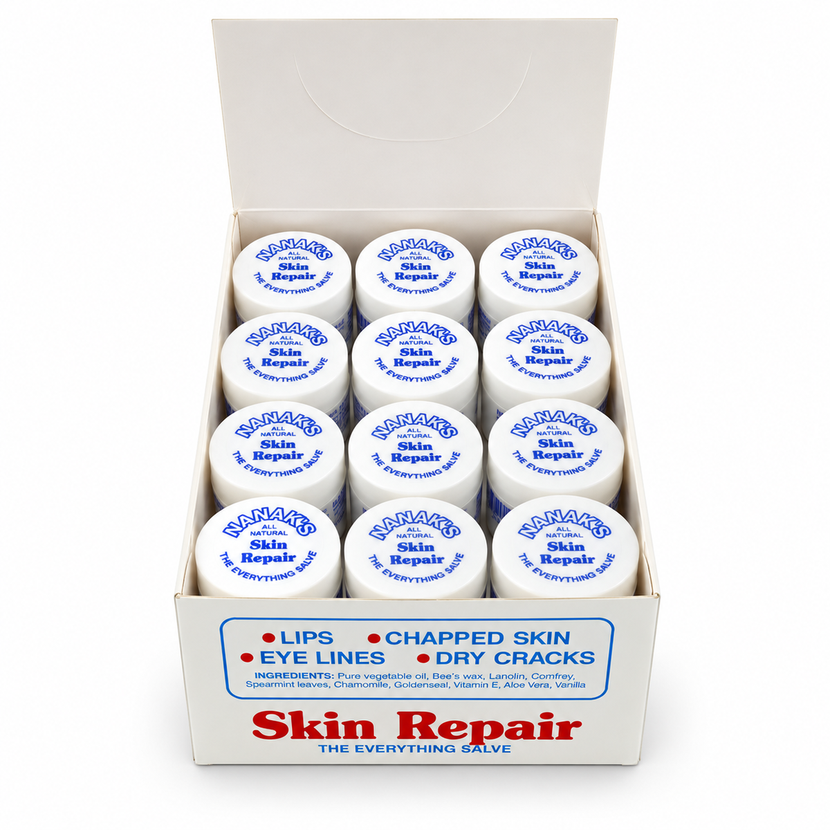 Nanak’s All Natural Skin Repair Salve 0.5 oz – Pack of 3