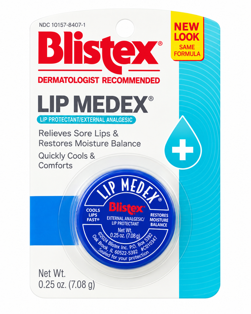 Blistex Lip Medex Medicated Lip Balm 3 Pack – 0.25 oz Each